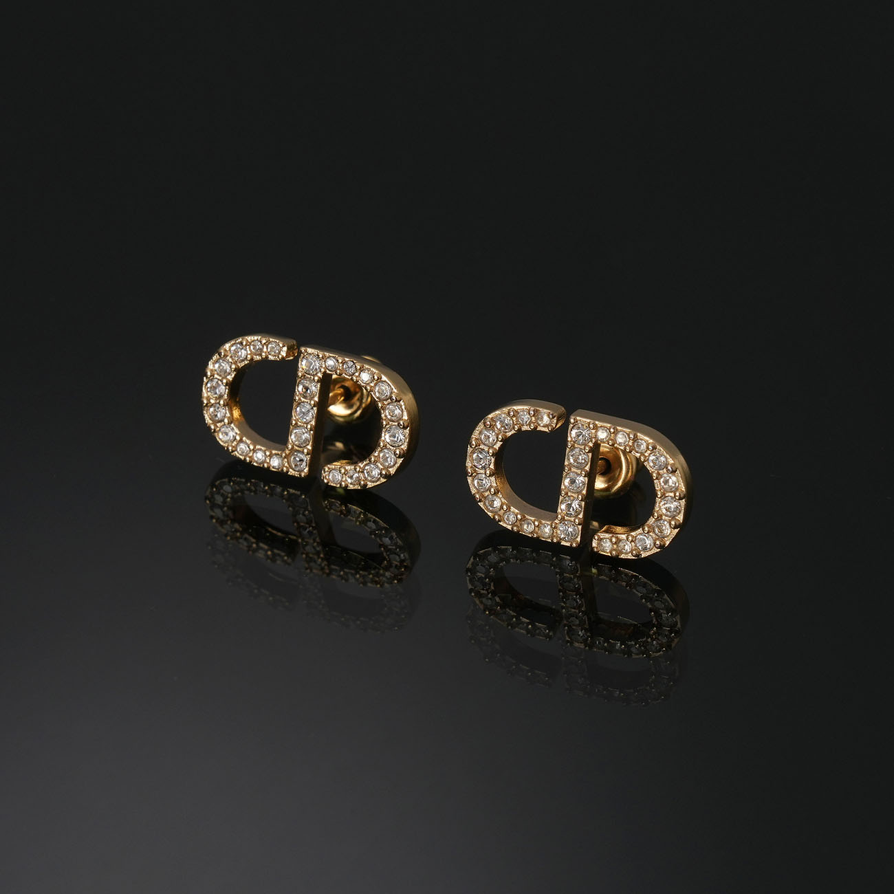 CHRISTIAN DIOR(USED)디올 CD 쁘띠 이어링